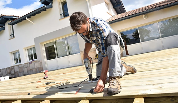 Hire Custom Wood Deck Builders in Cohoes